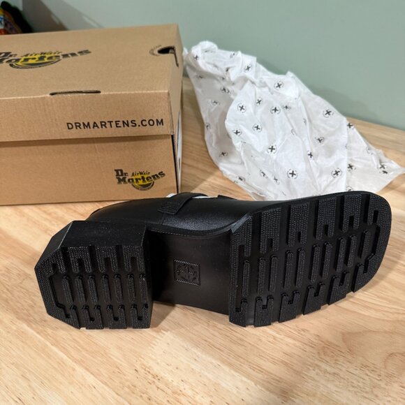 Dr. Marten's Maybole Square Toe Mary Jane Black Shoes Women's 8/ UK 6 / EU 39 - Picture 3 of 9